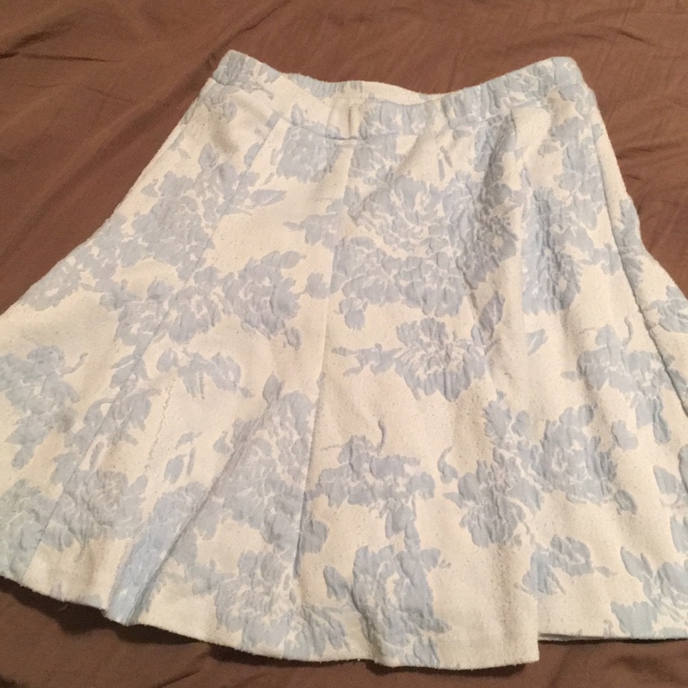 Pastel blue skirt